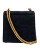 Paloma Picasso Suede Shoulder Bag