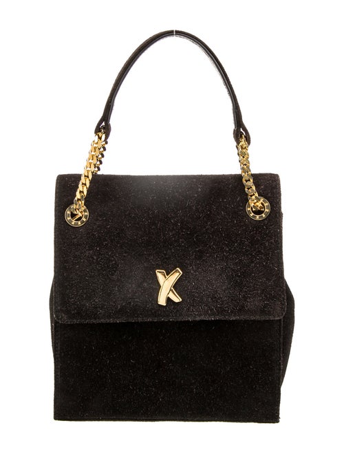 Paloma Picasso Suede Top Handle Bag