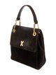 Paloma Picasso Suede Top Handle Bag