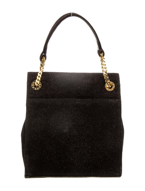 Paloma Picasso Suede Top Handle Bag