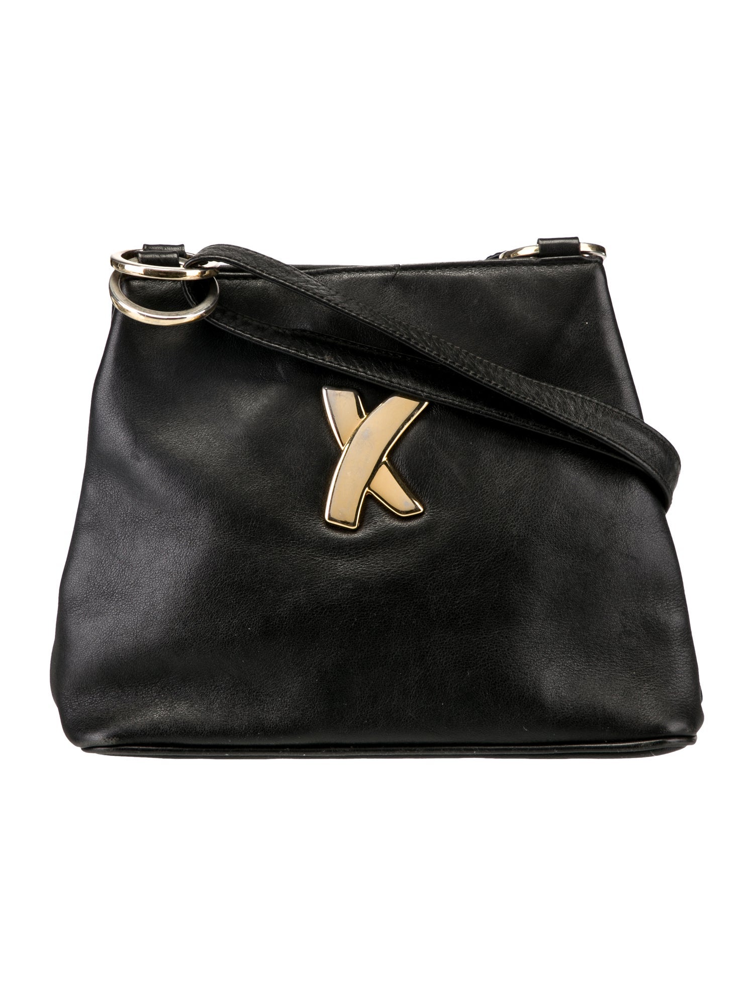 Paloma Picasso Leather Messenger Bag