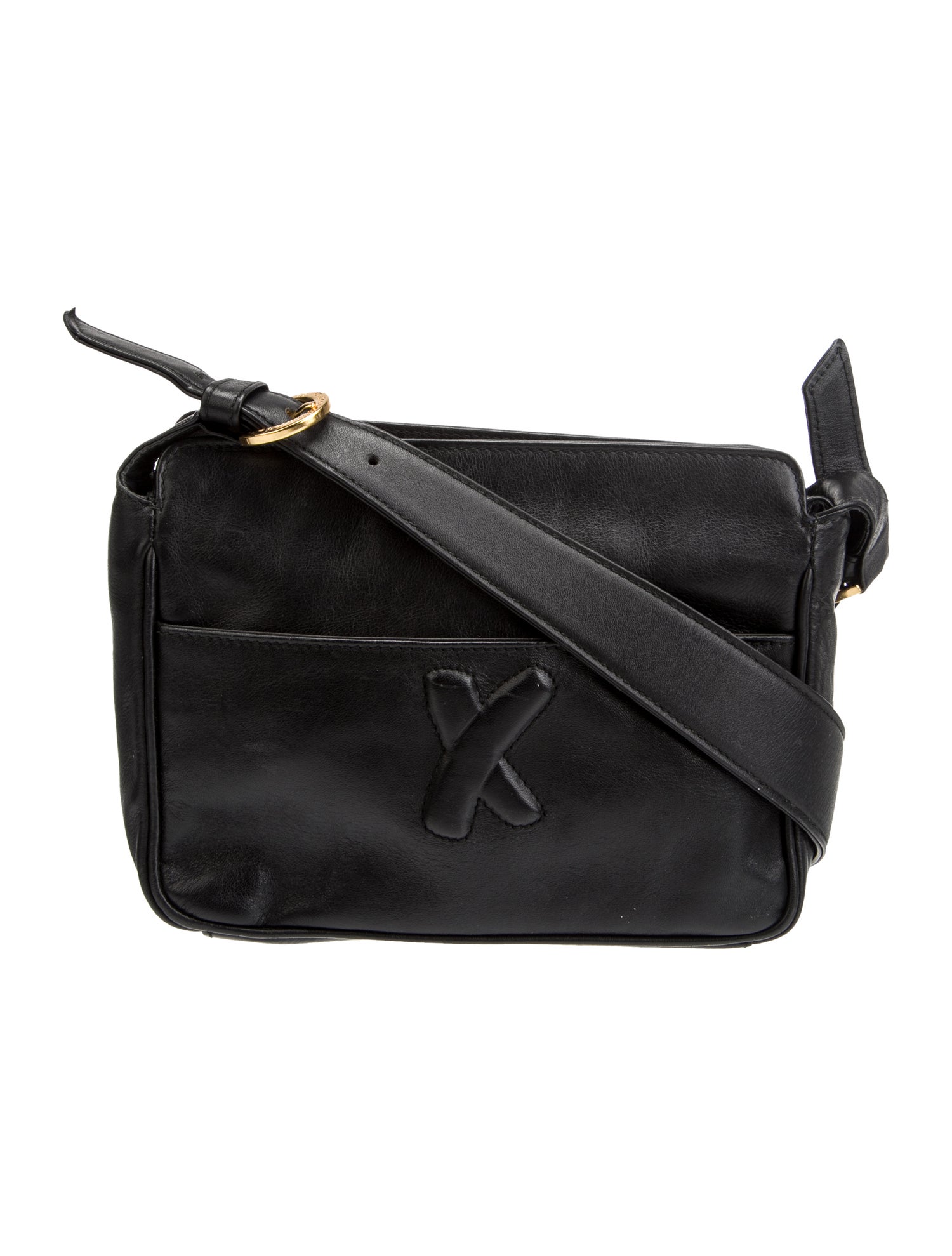 Paloma Picasso Leather Shoulder Bag