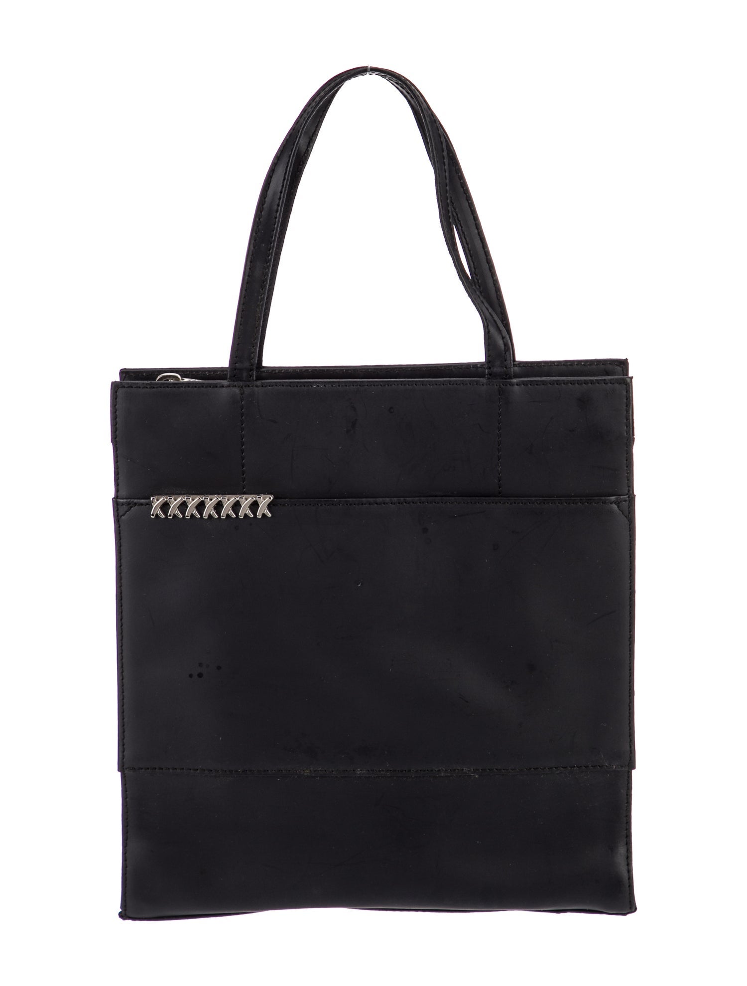 Paloma Picasso Leather Top Handle Bag