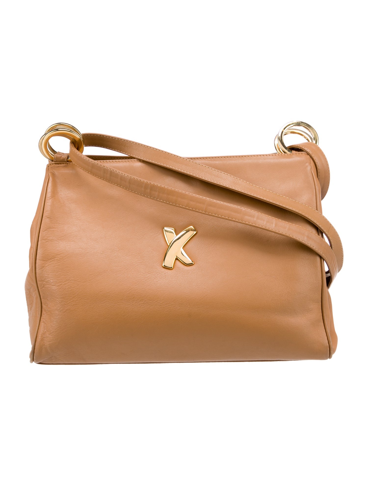 Paloma Picasso Leather Top Handle Bag