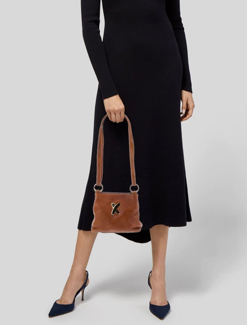 Paloma Picasso Leather Shoulder Bag