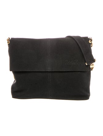 Paloma Picasso Canvas Shoulder Bag