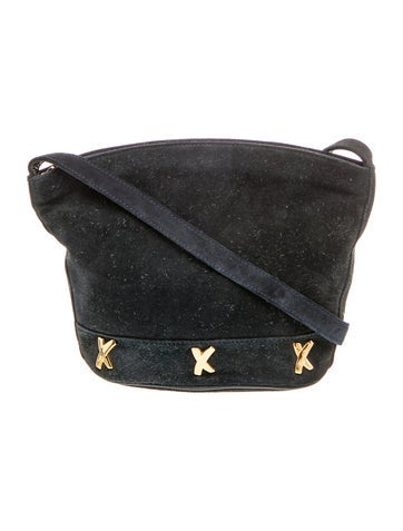 Paloma Picasso Crossbody Bags Suede Bag