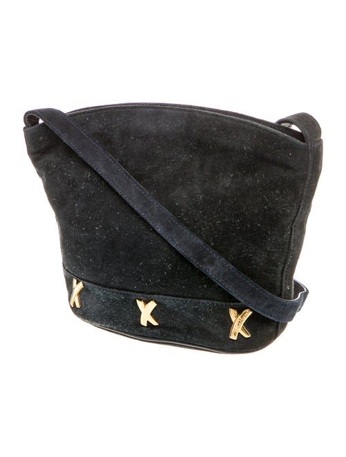 Paloma Picasso Suede Crossbody Bag
