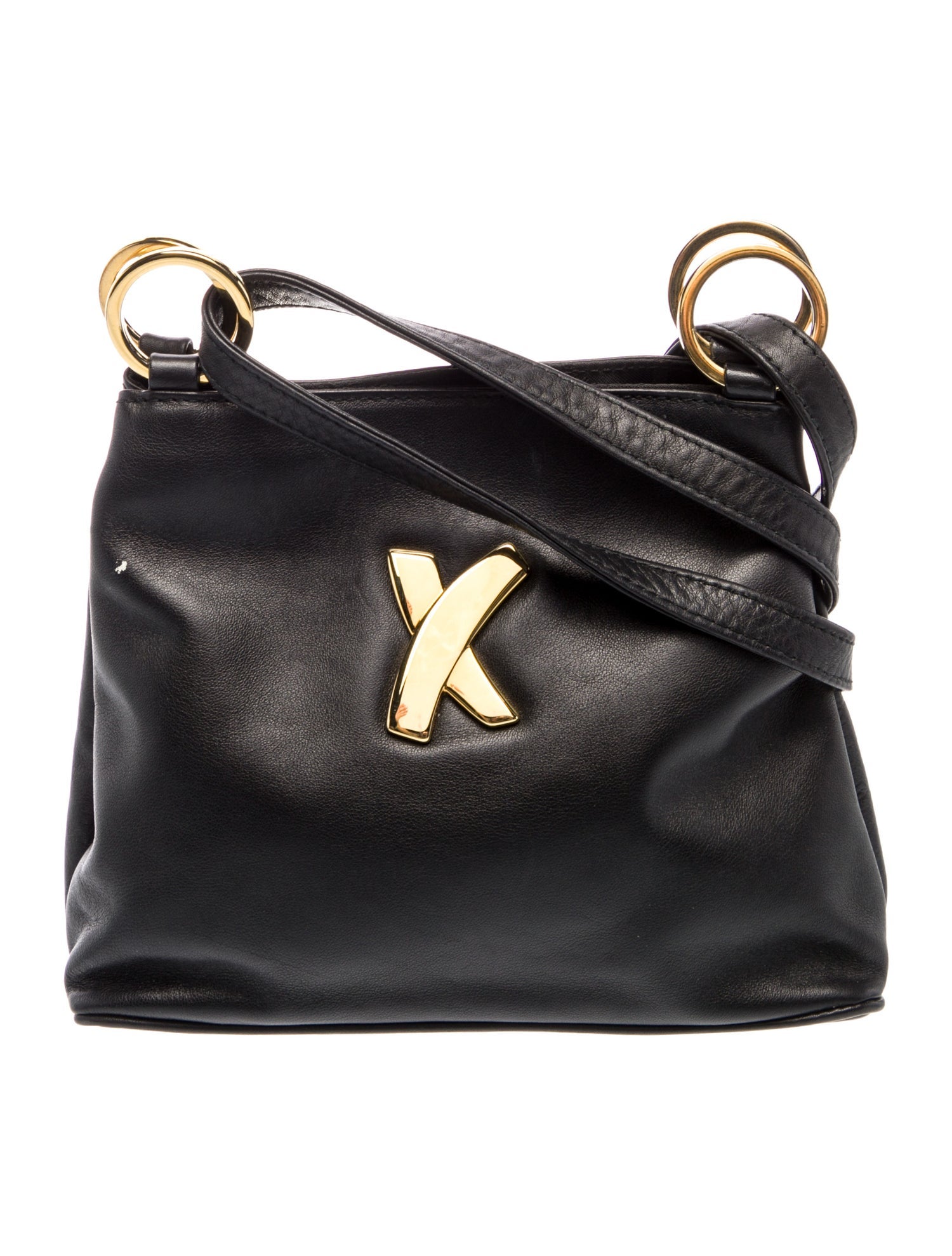 Paloma Picasso Leather Shoulder Bag