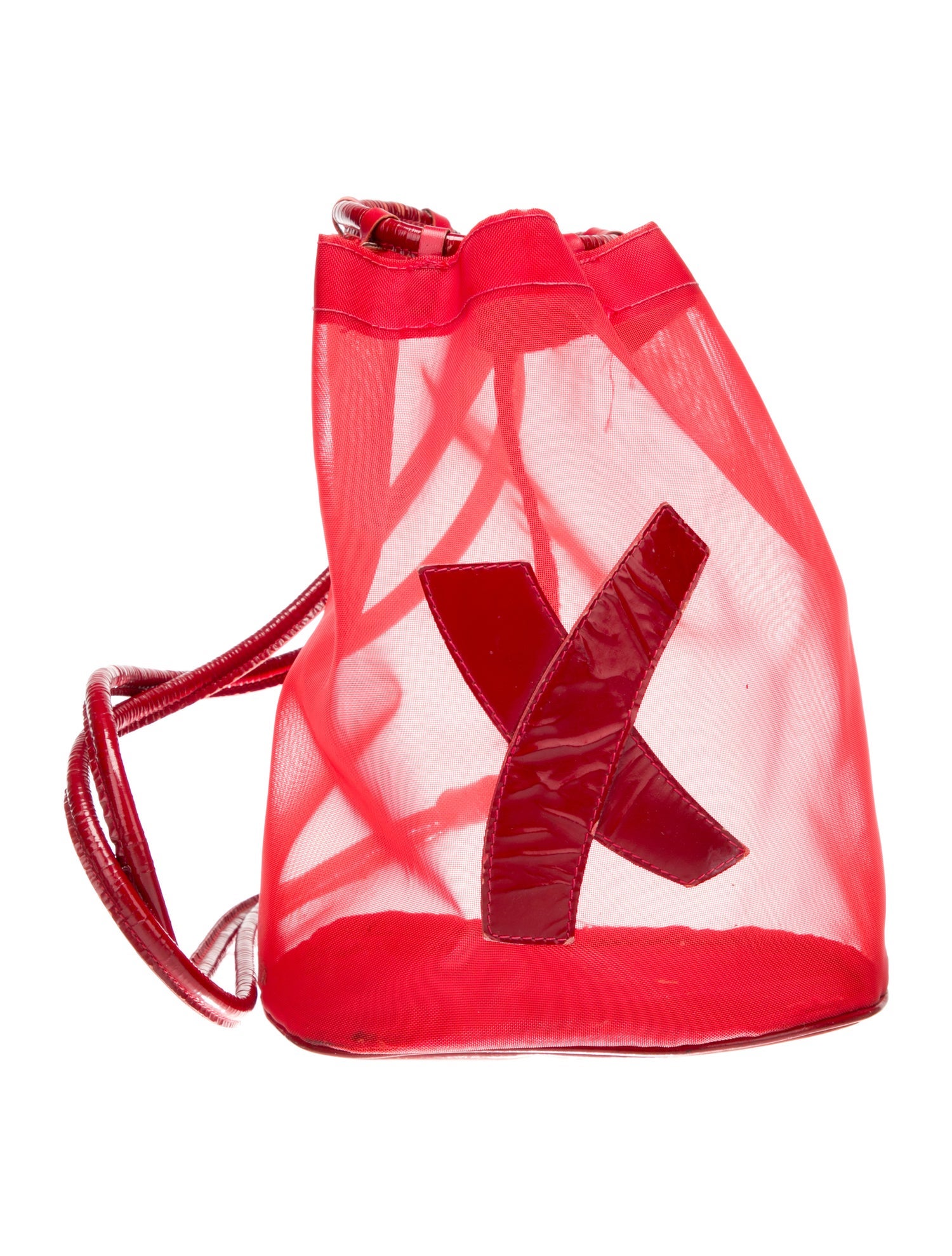 Paloma Picasso Mesh Bucket Bag