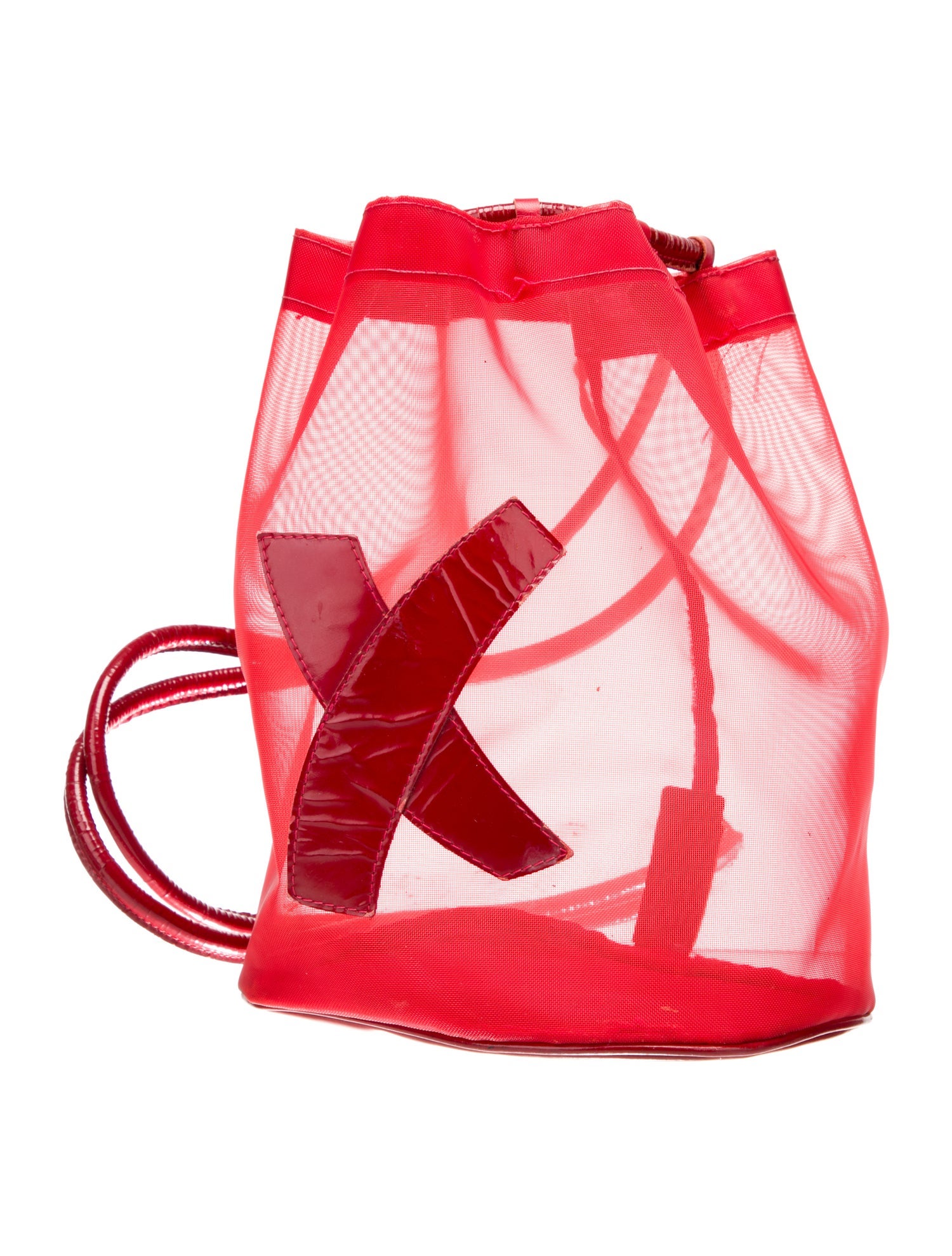 Paloma Picasso Mesh Bucket Bag