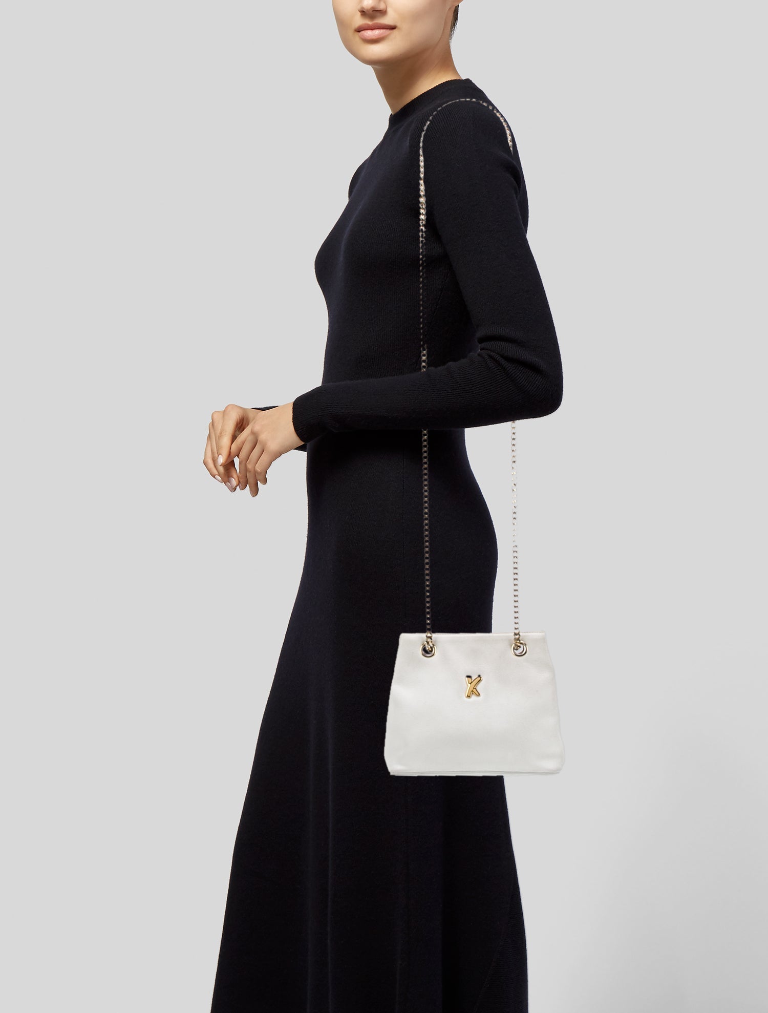 Paloma Picasso Leather Shoulder Bag