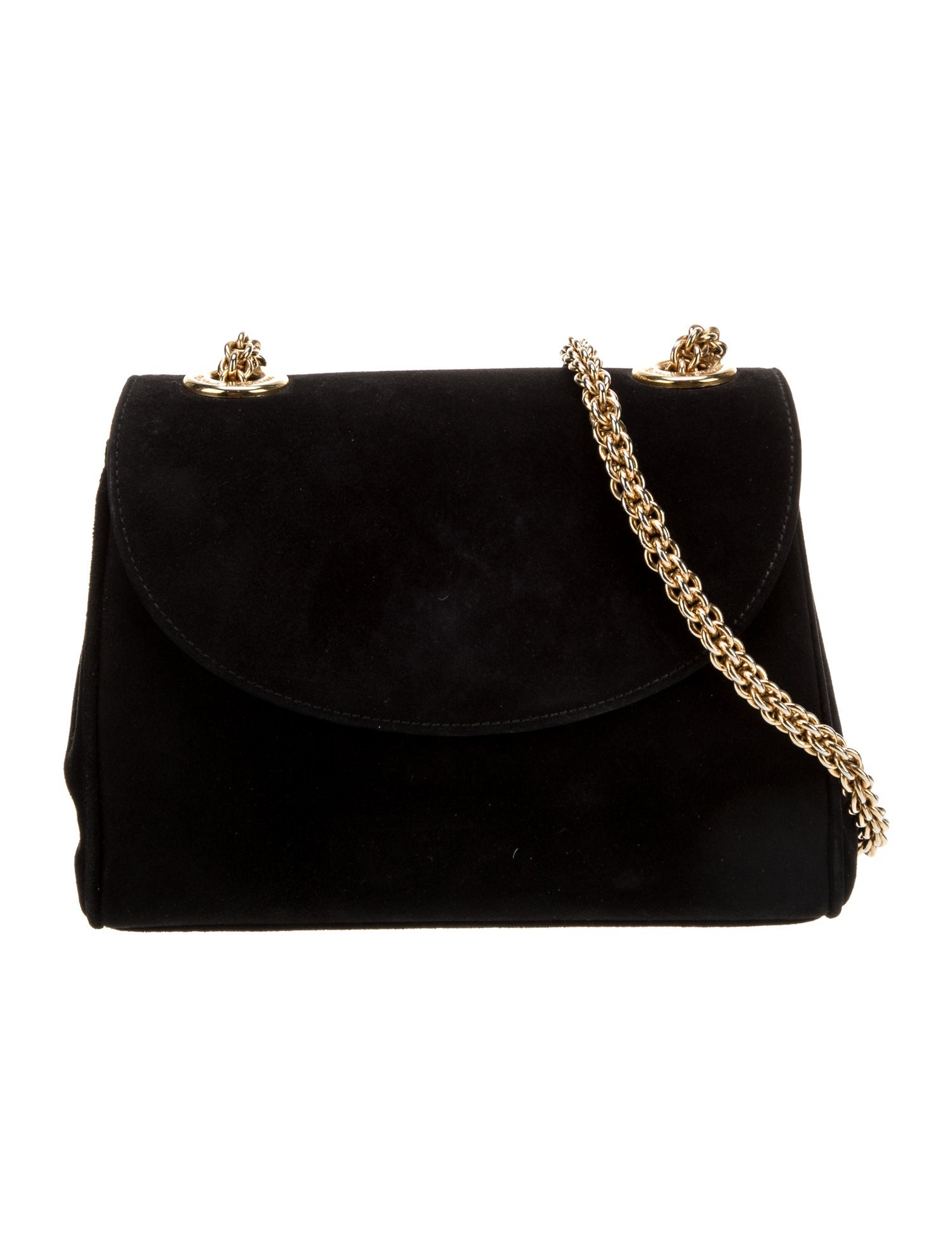 Paloma Picasso Suede Evening Bag Vintage