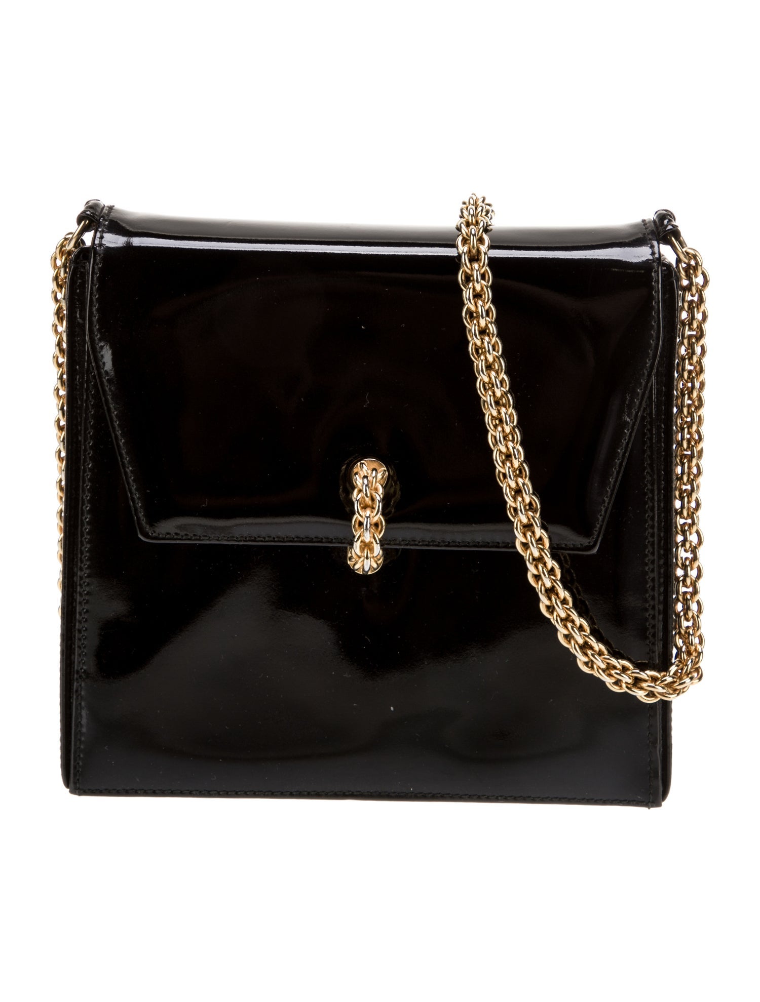 Paloma Picasso Patent Leather Evening Bag