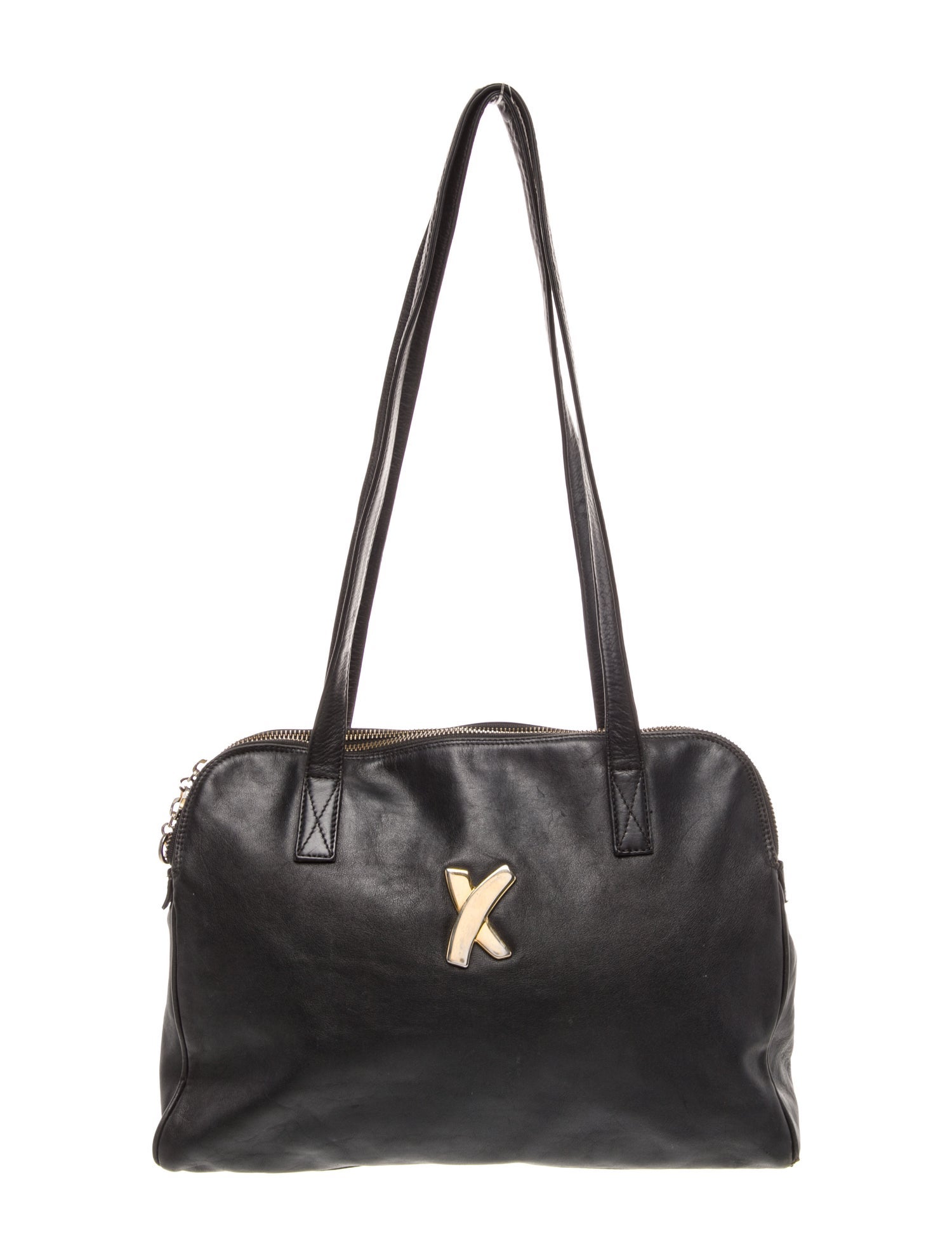 Paloma Picasso Leather Shoulder Bag