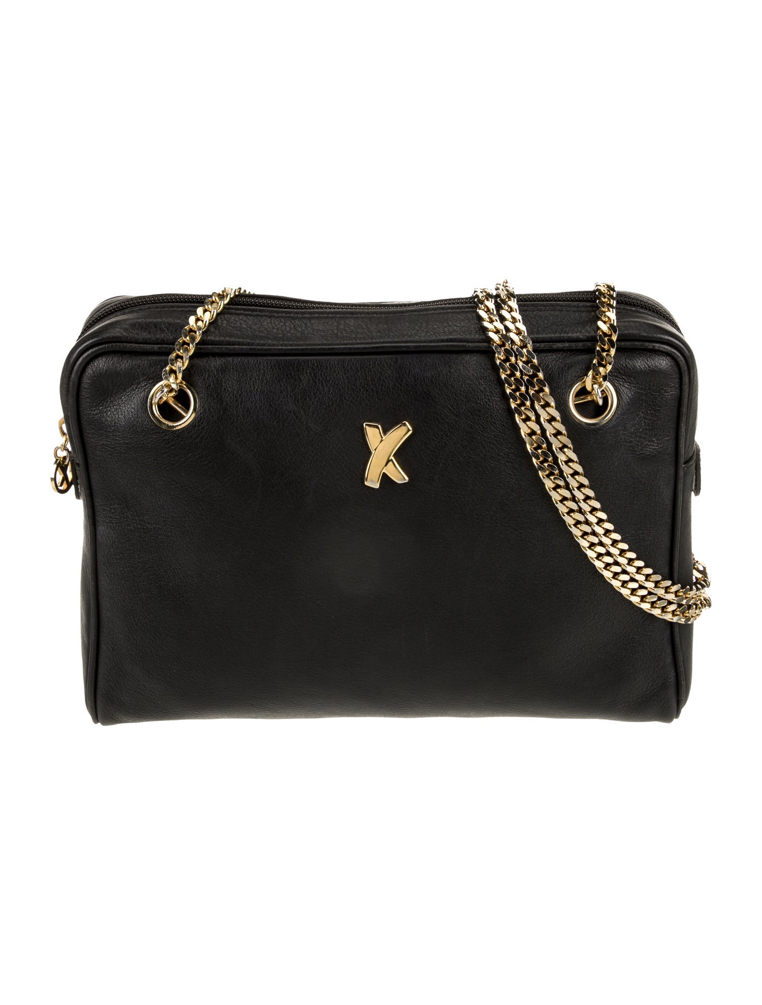 Paloma Picasso Leather Shoulder Bag