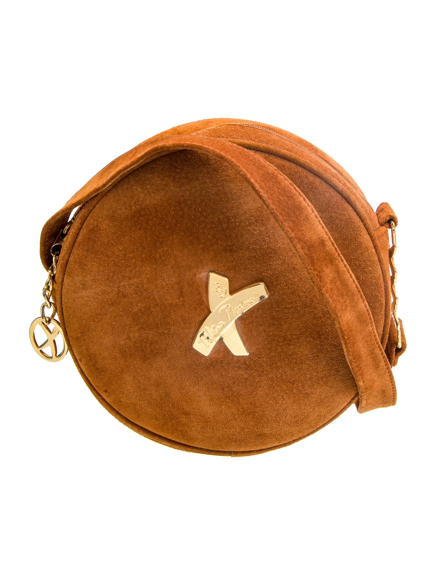 Paloma Picasso Suede Shoulder Bag