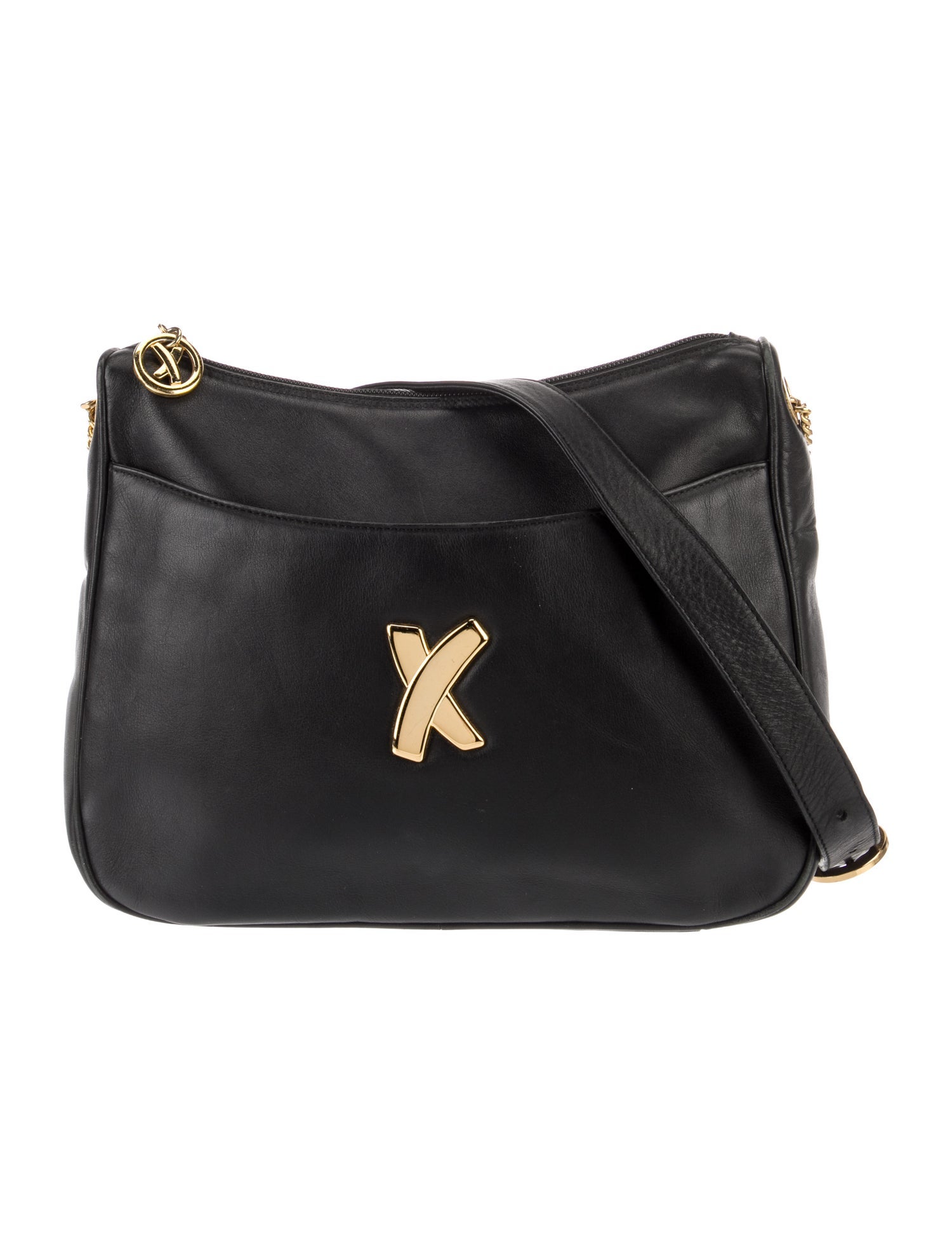 Paloma Picasso Leather Shoulder Bag