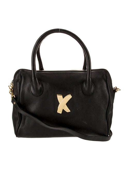 Paloma Picasso Leather Top Handle Bag