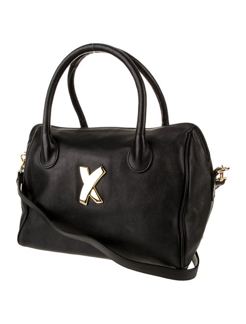 Paloma Picasso Leather Top Handle Bag