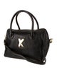 Paloma Picasso Leather Top Handle Bag