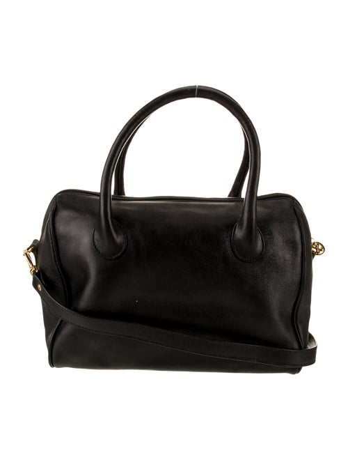Paloma Picasso Leather Top Handle Bag