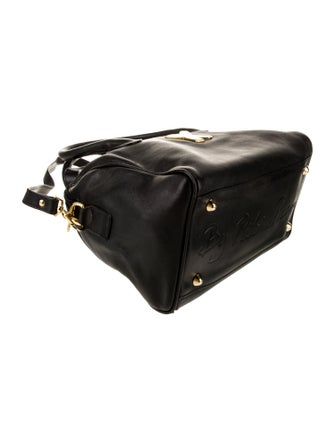 Paloma Picasso Leather Top Handle Bag