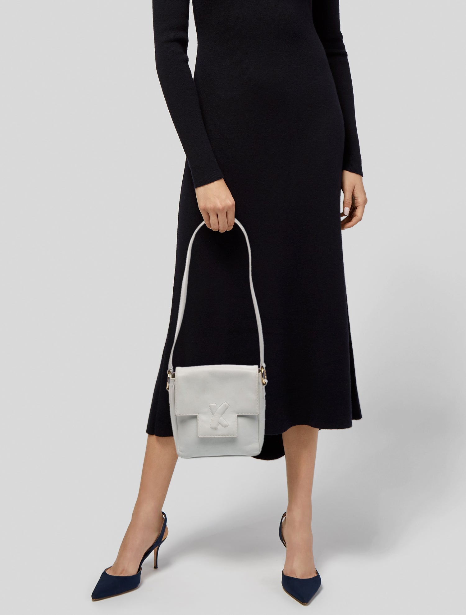 Paloma Picasso Leather Shoulder Bag