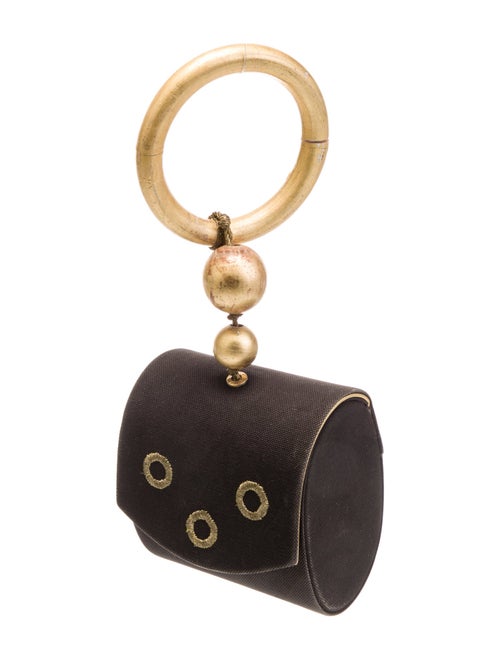 Paloma Picasso Canvas Top Handle Bag