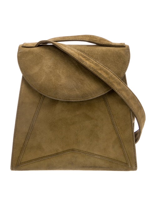 Paloma Picasso Suede Crossbody Bag