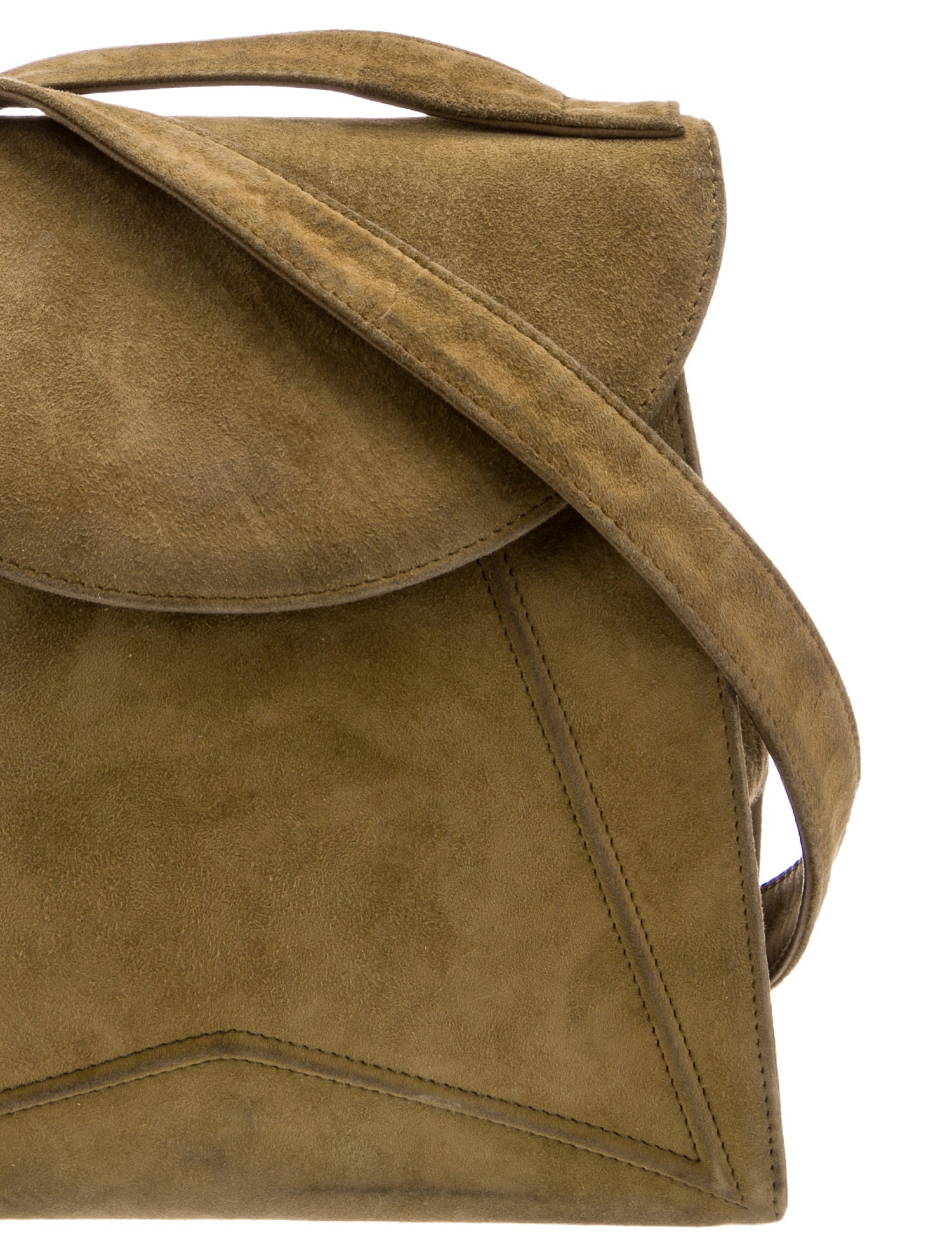 Paloma Picasso Suede Crossbody Bag