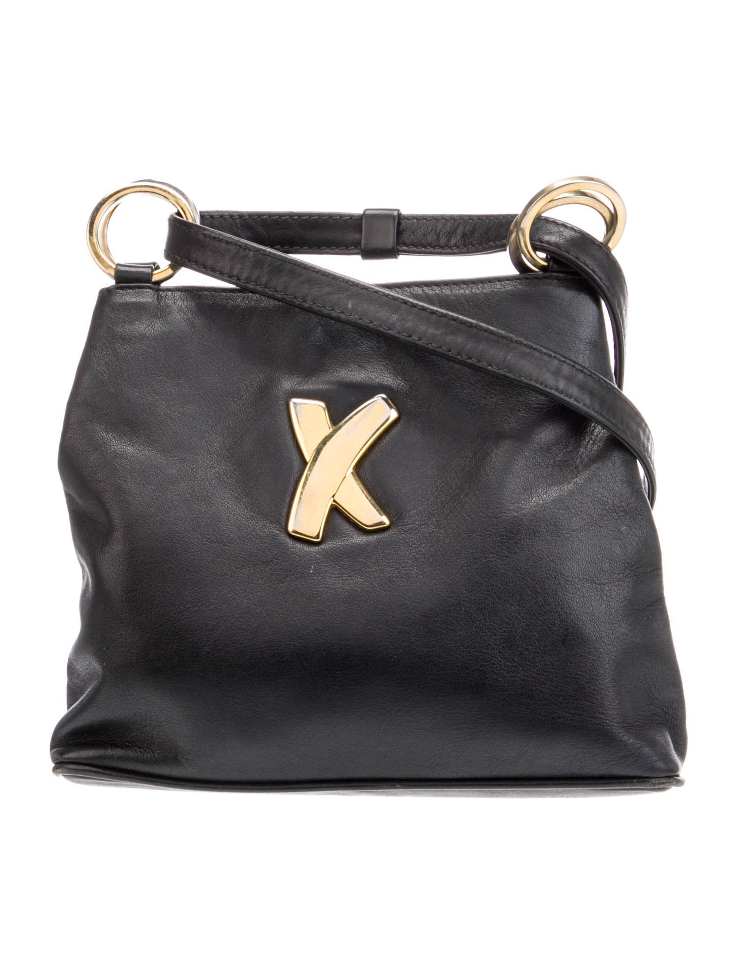 Paloma Picasso Leather Messenger Bag