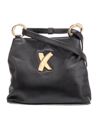 Paloma Picasso Leather Messenger Bag