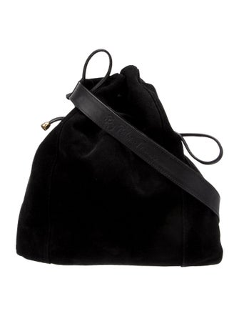 Paloma Picasso Suede Bucket Bag