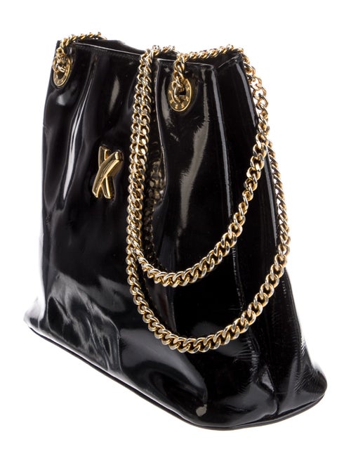 Paloma Picasso Patent Leather Shoulder Bag