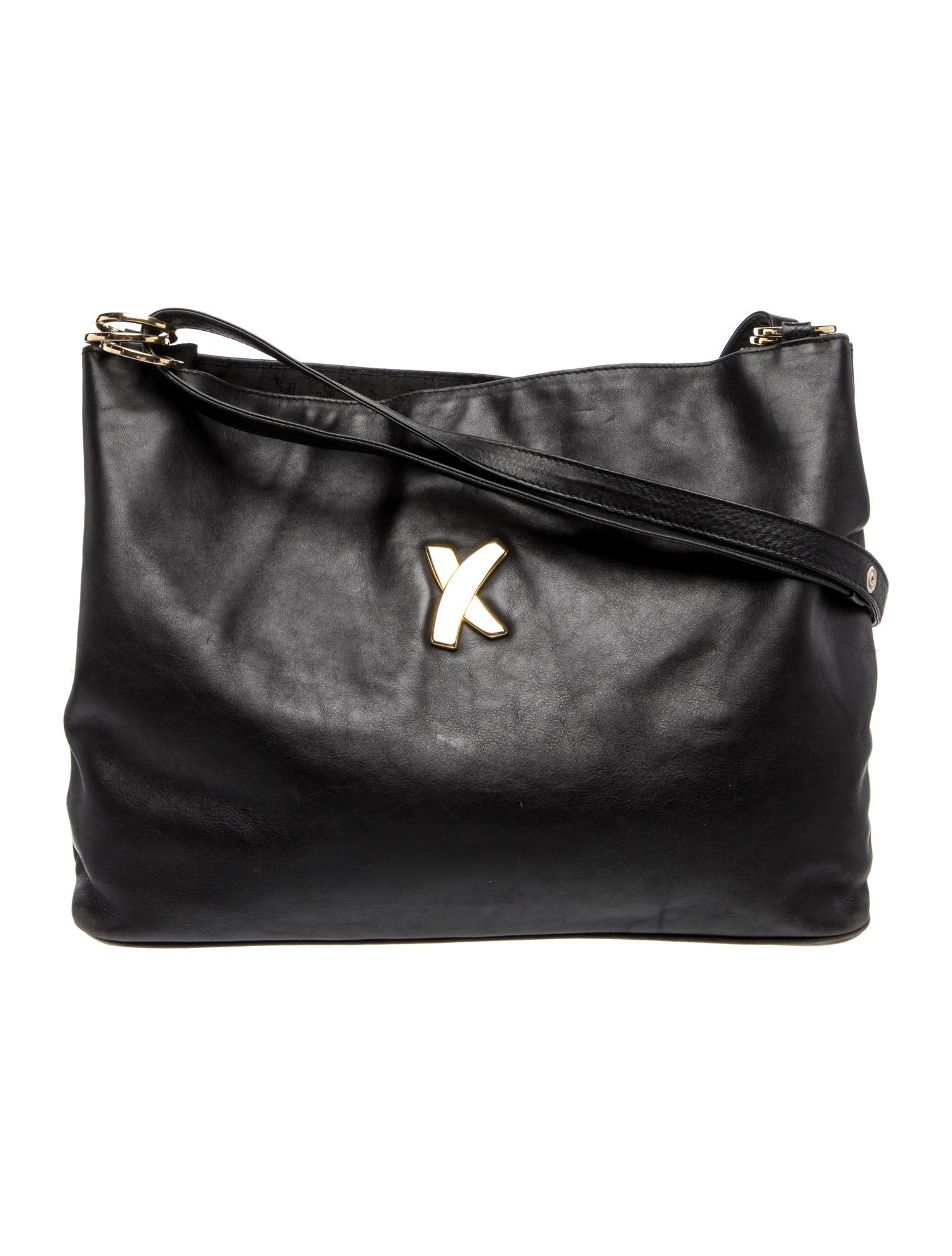 Paloma Picasso Leather Shoulder Bag