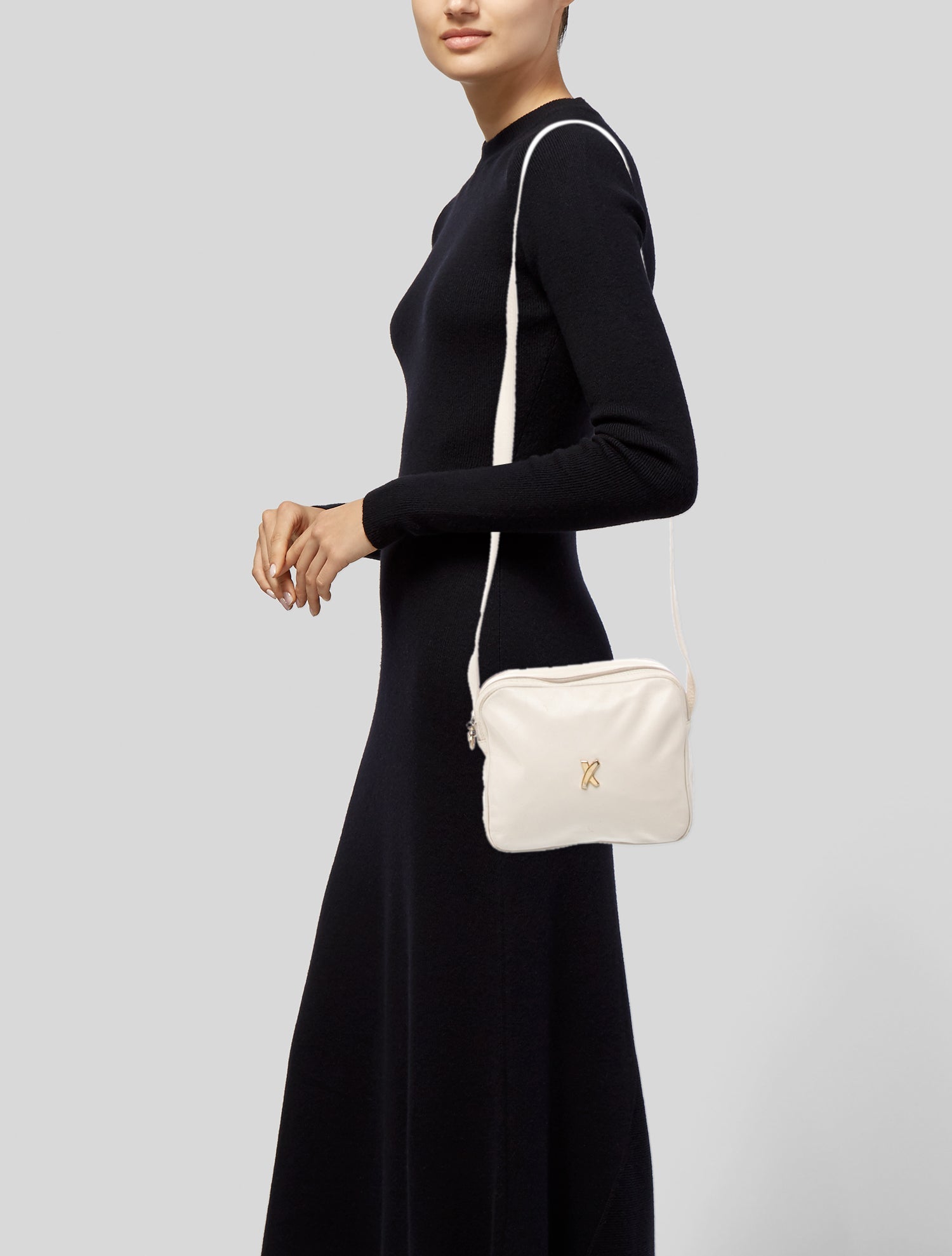 Paloma Picasso Leather Crossbody Bag