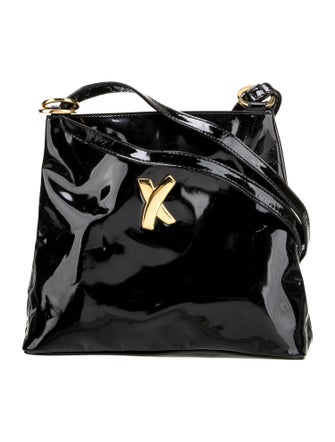 Paloma Picasso Patent Leather Shoulder Bag
