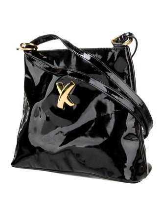 Paloma Picasso Patent Leather Shoulder Bag