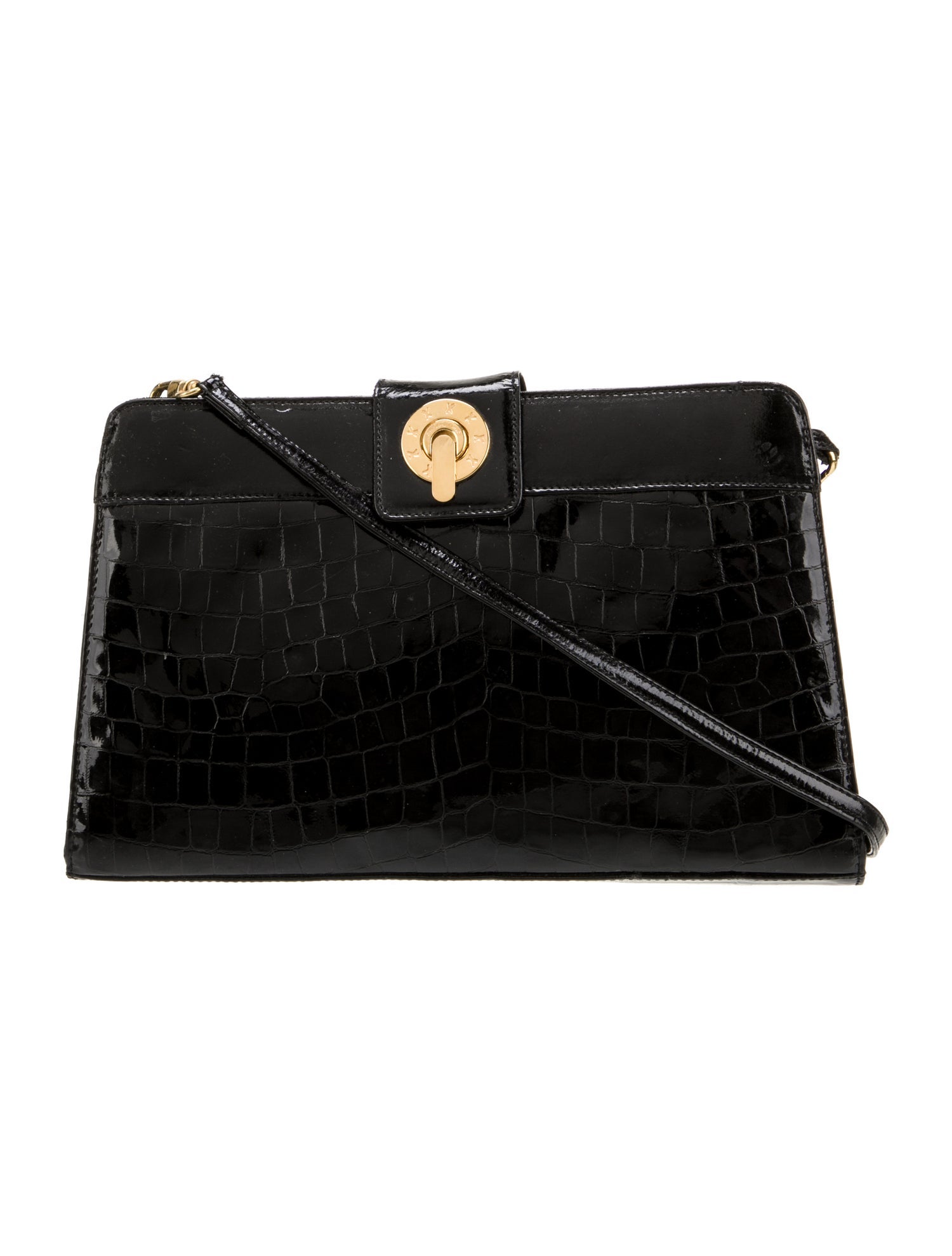 Paloma Picasso Embossed Leather Crossbody Bag