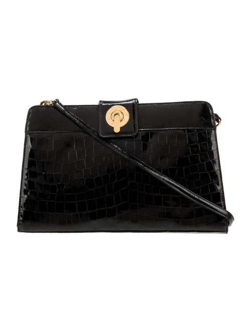 Paloma Picasso Embossed Leather Crossbody Bag