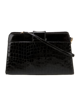 Paloma Picasso Embossed Leather Crossbody Bag