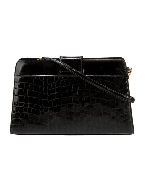 Paloma Picasso Embossed Leather Crossbody Bag