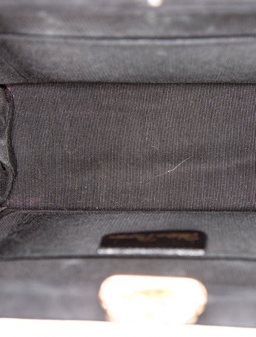 Paloma Picasso Velvet Shoulder Bag