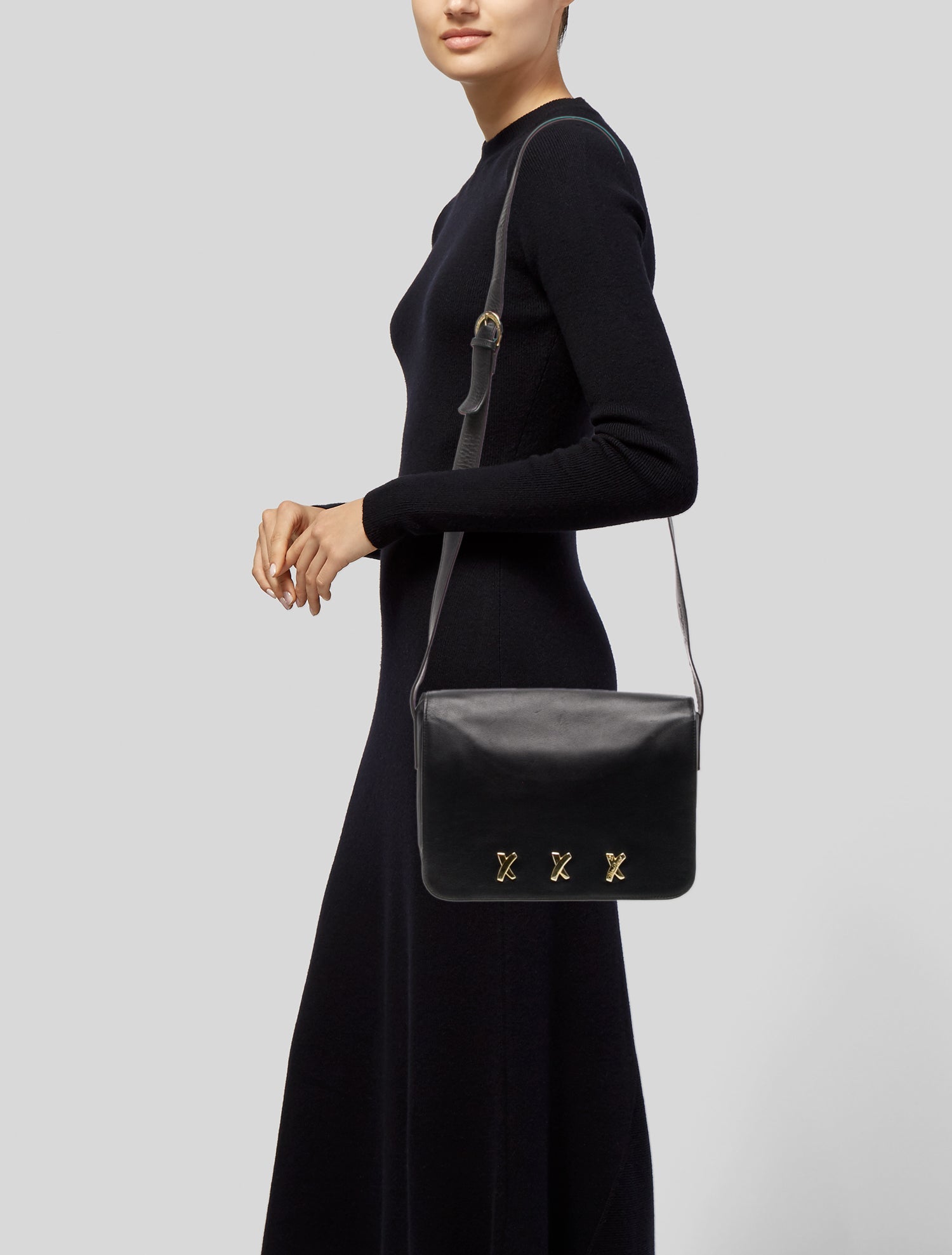 Paloma Picasso Leather Crossbody Bag