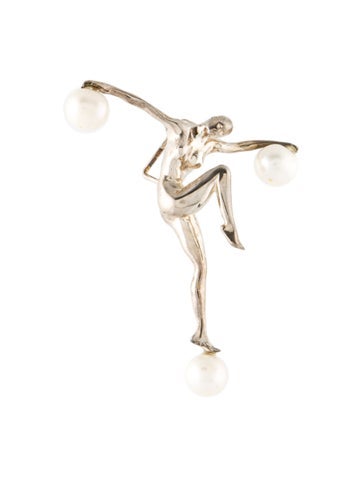 Paola Vilas Pendant Necklace Gilot 7.0-8.0mm