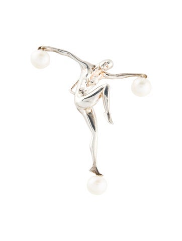 Paola Vilas Pendant Necklace Gilot 6.0-7.0mm