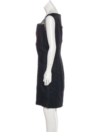 Pamella Roland Embellished Sleeveless Dress