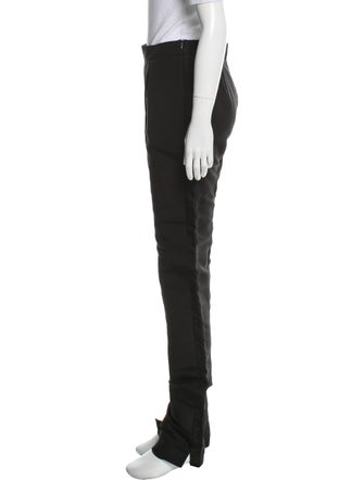 Pamella Roland Mid-Rise Straight-Leg Pants