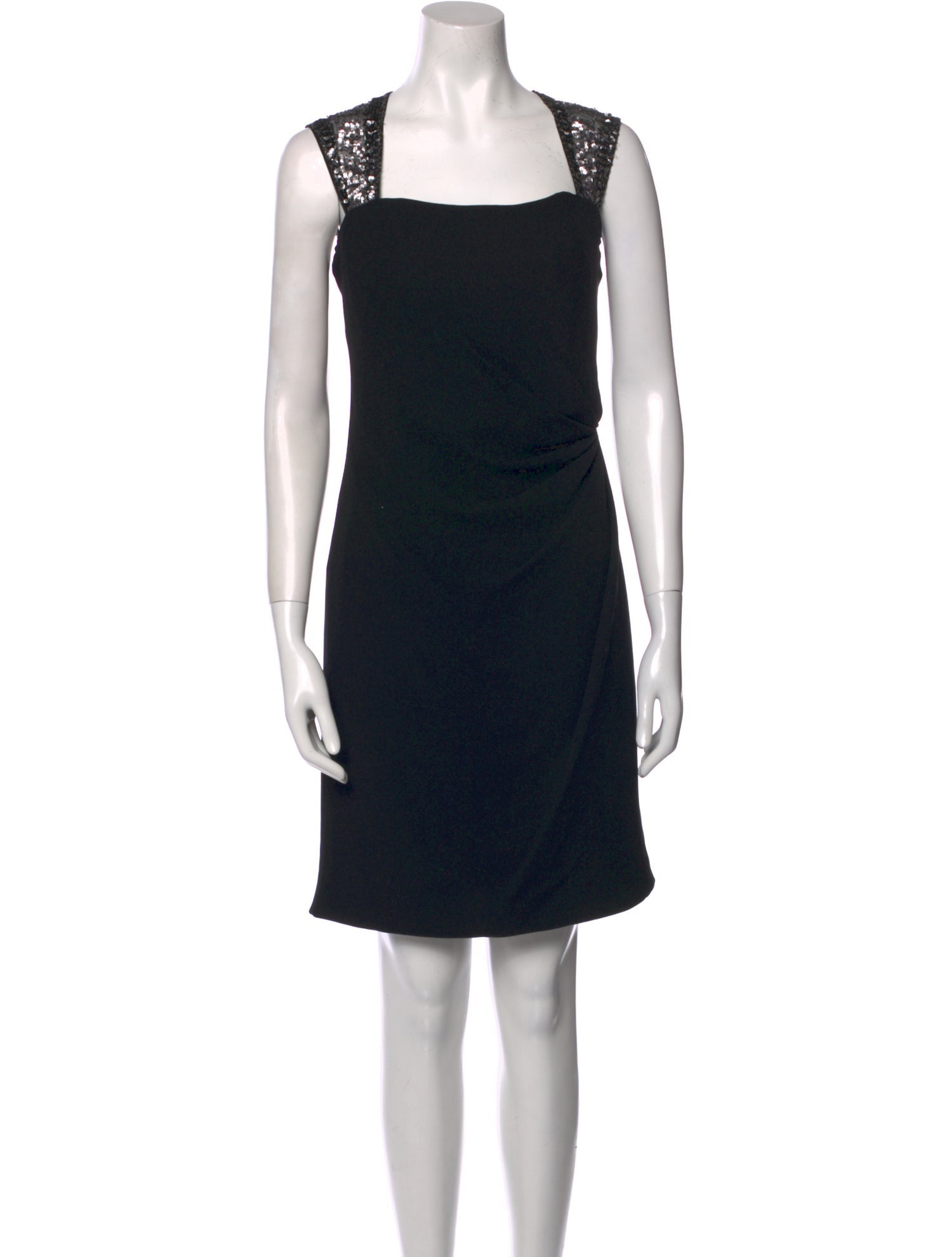 Pamella Roland Silk Knee-Length Dress